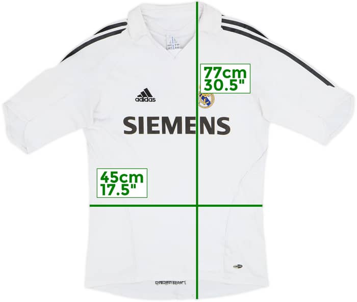 2005-06 Real Madrid Home Shirt - 4/10 - (S)