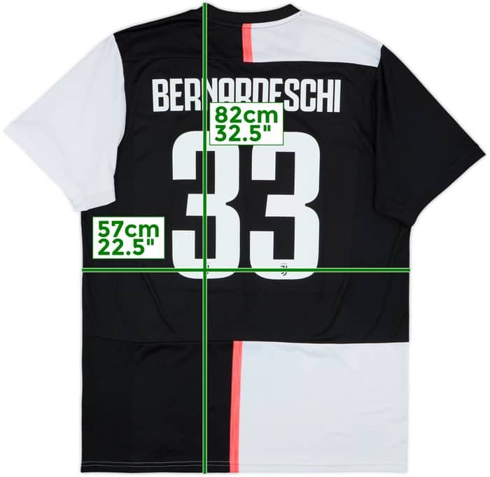 2019-20 Juventus Home Shirt Bernardeschi#33 - 7/10 - (XL)