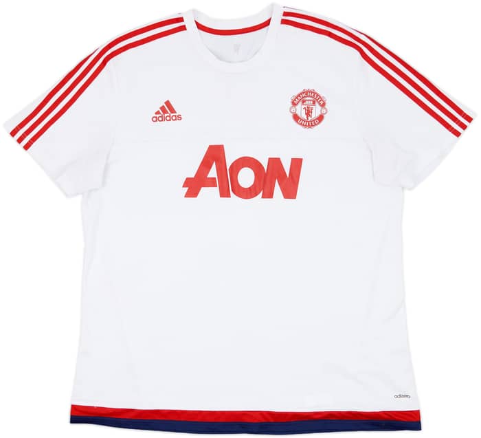 2015-16 Manchester United adidas Training Shirt - 8/10 - (XXL)