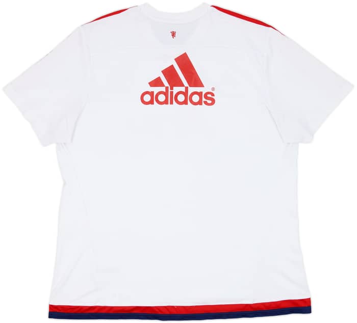 2015-16 Manchester United adidas Training Shirt - 8/10 - (XXL)