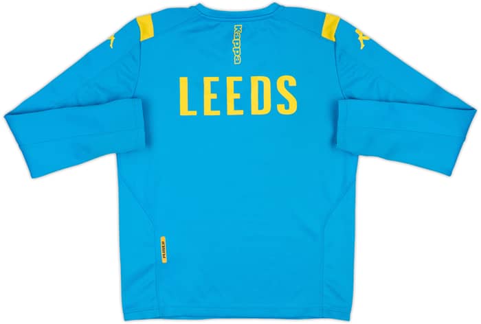 2019-20 Leeds United Kappa 1/4 Zip Drill Top - 7/10 - (L.Boys)