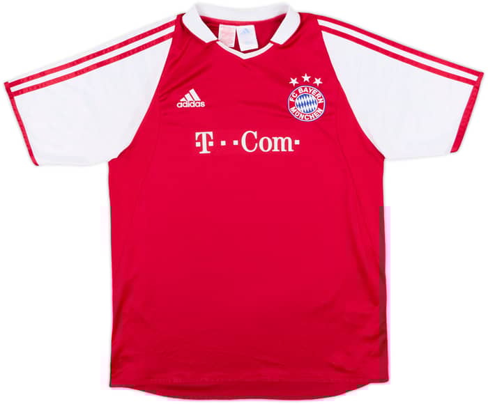2004-05 Bayern Munich Home Shirt Ballack #13 - 8/10 - (XL.Boys)