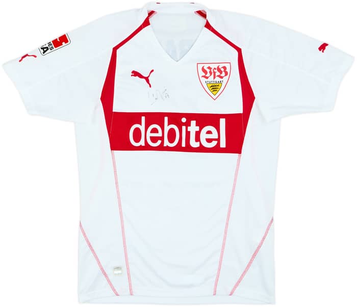 2004-05 Stuttgart Signed Home Shirt Kuranyi #22 - 9/10 - (M)