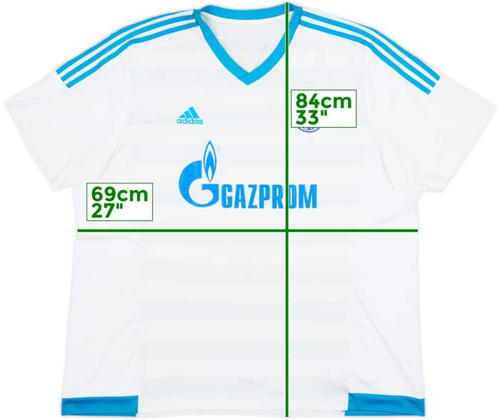 2016-17 Schalke Away Shirt - 5/10 - (3XL)
