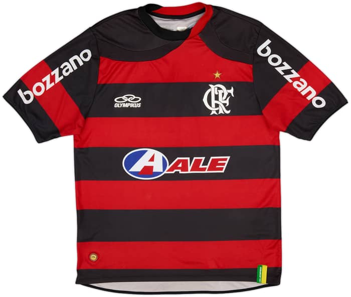 2009-10 Flamengo Home Shirt #10 - 9/10 - (S)