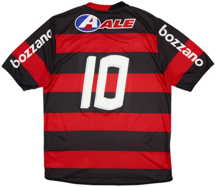 2009-10 Flamengo Home Shirt #10 - 9/10 - (S)
