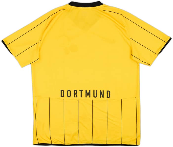 2008-09 Borussia Dortmund Signed Home Shirt - 5/10 - (L)