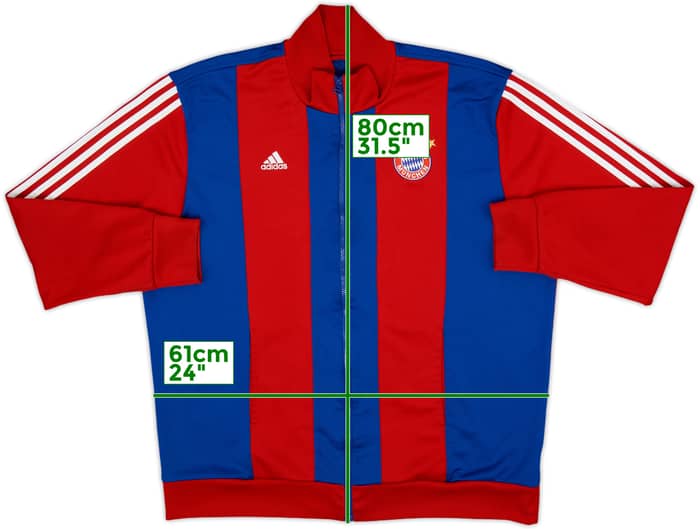 2014-15 Bayern Munich adidas Track Jacket - 8/10 - (XXL)