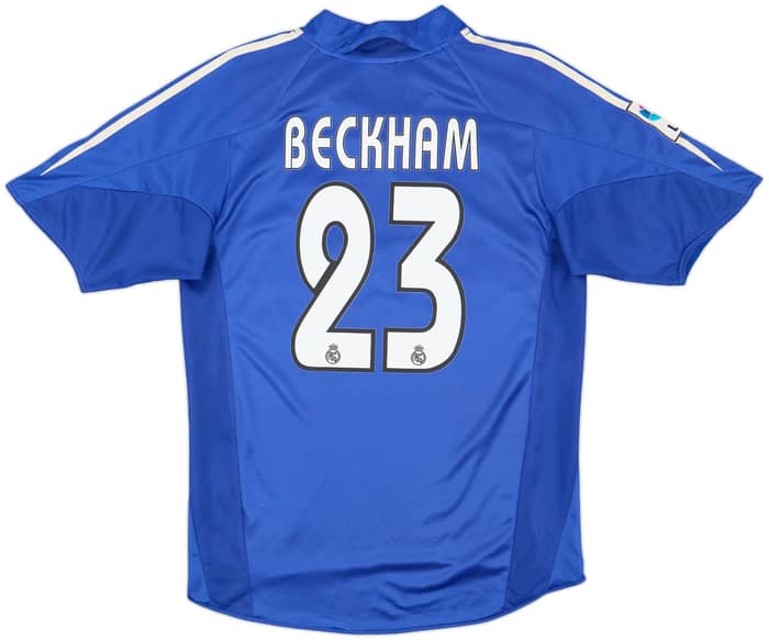 2004-05 Real Madrid Third Shirt Beckham #23 - 8/10 - (S)