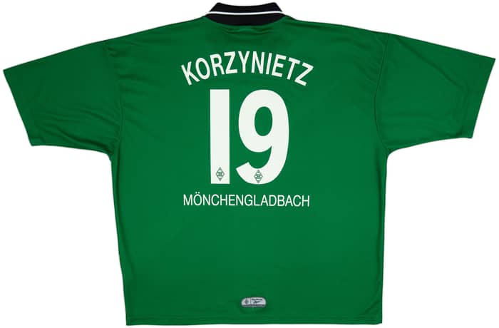1999-00 Borussia Monchengladbach Away Shirt Korzynietz #19 - 8/10 - (XXL)