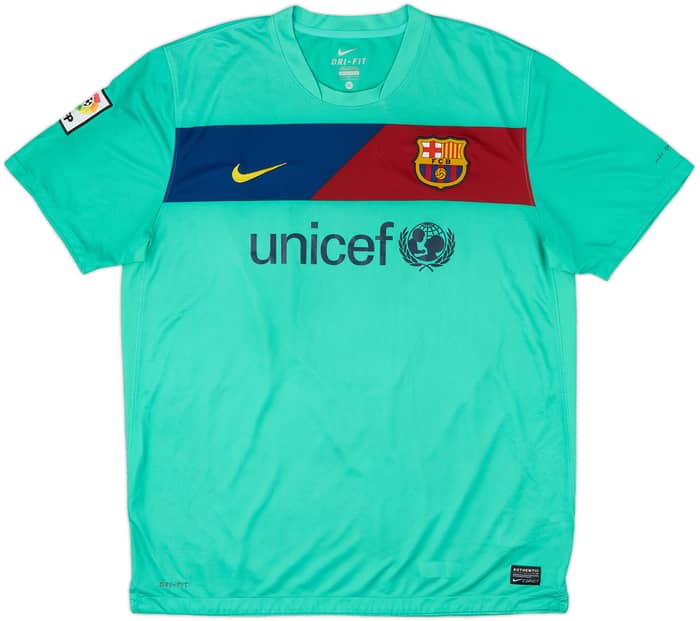 2010-11 Barcelona Away Shirt David Villa #7 - 8/10 - (XL)