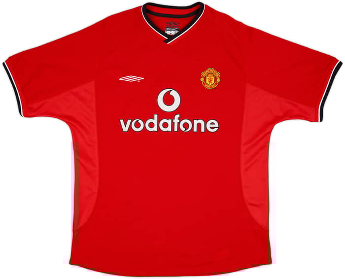 2000-02 Manchester United Home Shirt Veron #4 - 5/10 - (L)