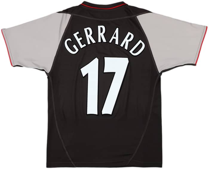 2002-04 Liverpool Away Shirt Gerrard #17 - 6/10 - (S)