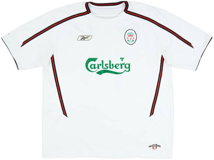 2003-04 Liverpool Away Shirt Gerrard #17 - 6/10 - (XXL)