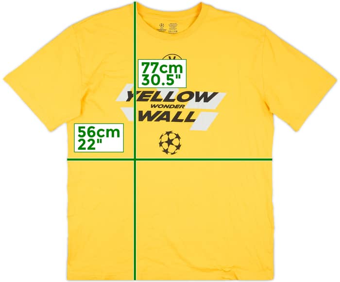 2023-24 Borussia Dortmund Champions League Final Graphic Tee - 7/10 - (XXL)
