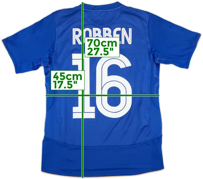 2005-06 Chelsea Centenary Home Shirt Robben #16 - 7/10 - (XL.Boys)
