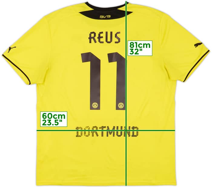 2013-14 Borussia Dortmund Home Shirt Reus #11 - 5/10 - (XXL)