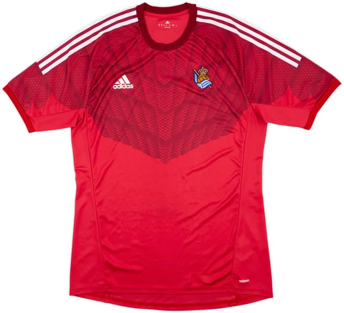 2014-15 Real Sociedad Player Issue GK S/S Shirt Rulli #1 - 8/10 - (XL)