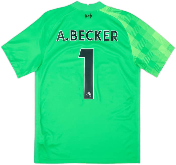 2021-22 Liverpool GK Shirt A.Becker #1 (S)