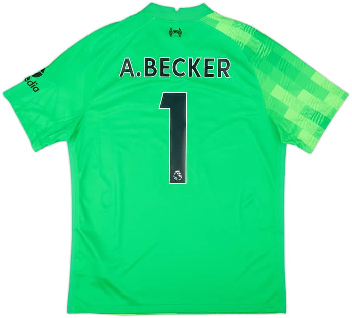 2021-22 Liverpool GK Shirt A.Becker #1 (L)