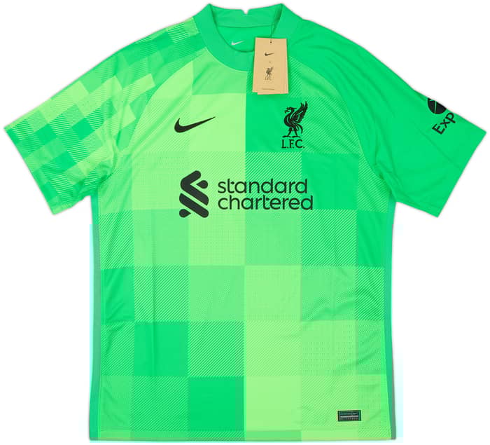 2021-22 Liverpool GK Shirt A.Becker #1 (L)