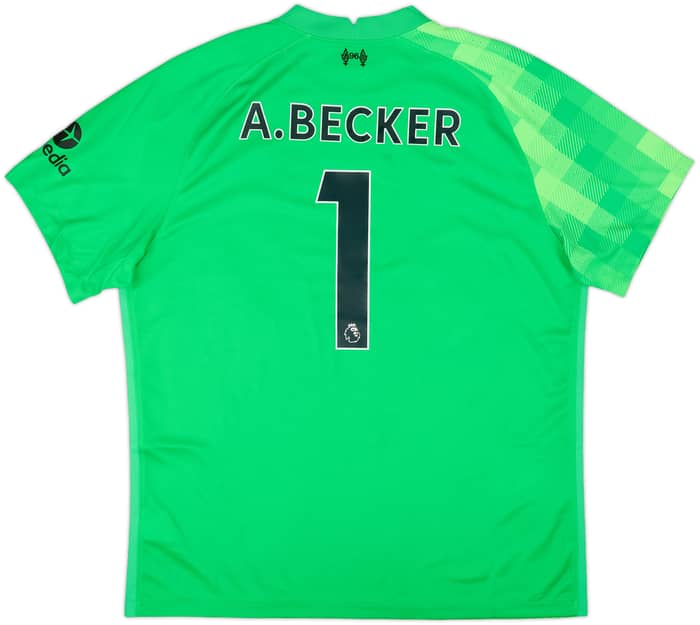 2021-22 Liverpool GK Shirt A.Becker #1 (XL)