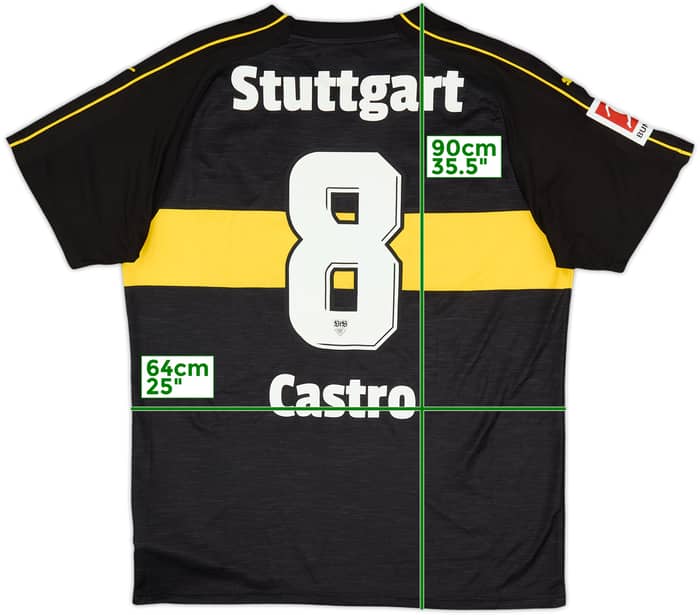 2018-19 Stuttgart Third Shirt Castro #8 - 9/10 - (XL)