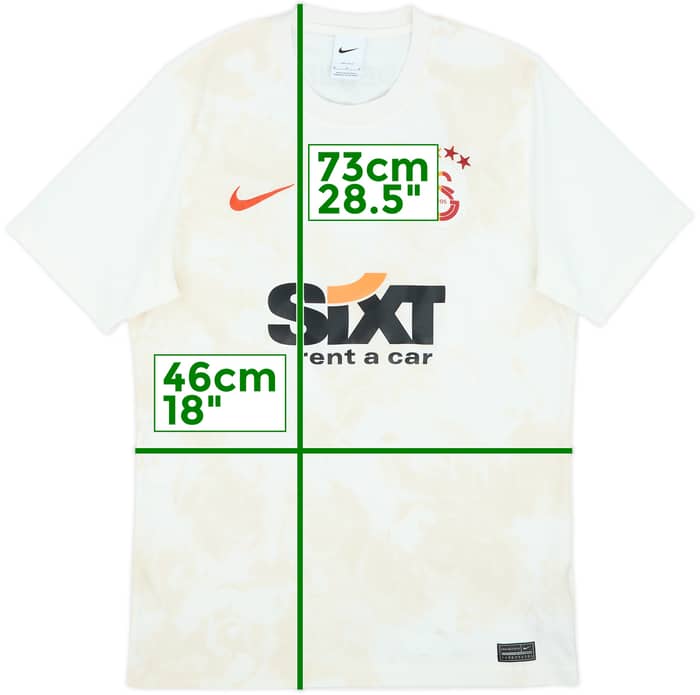 2021-22 Galatasaray Third Shirt - 10/10 - (M)
