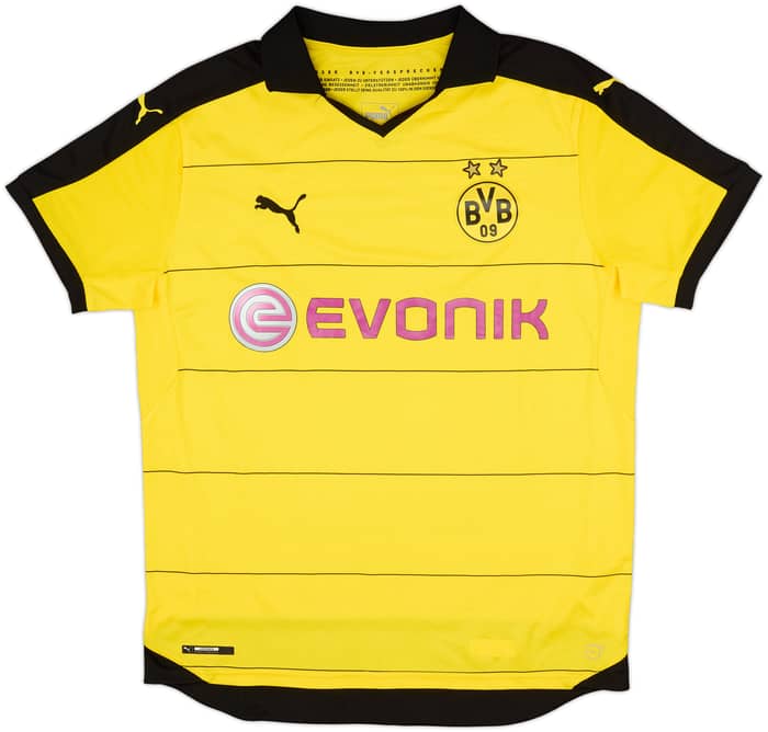 2015-16 Borussia Dortmund Home Shirt - 8/10 - (L)