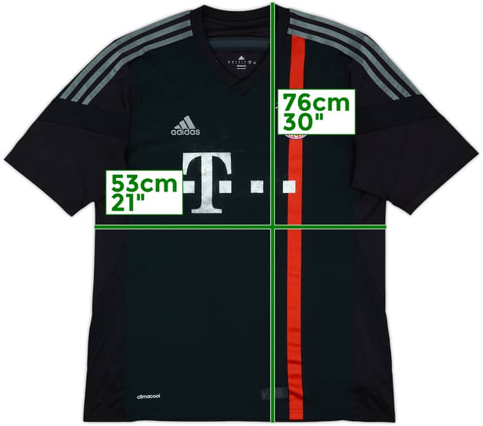 2014-15 Bayern Munich Third Shirt - 5/10 - (L)