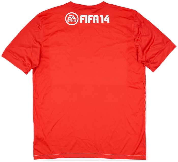 2013-14 Leyton Orient Squad Signed Home Shirt - 8/10 - (L)