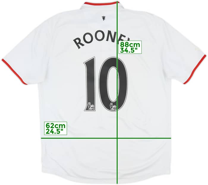 2012-14 Manchester United Away Shirt Rooney #10 - 5/10 - (L)