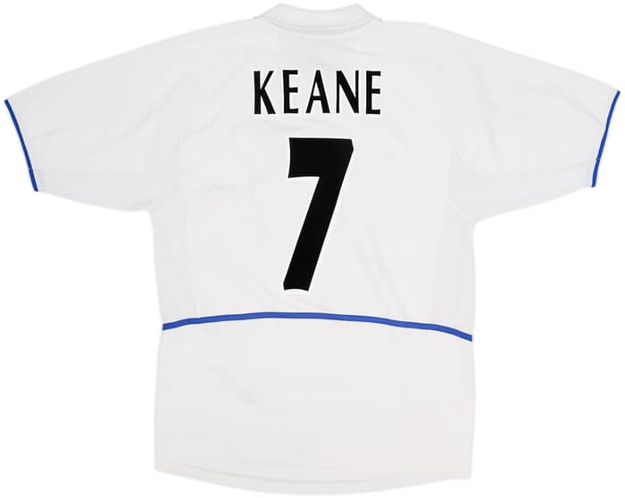 2002-03 Leeds United Home Shirt Keane #7 - 6/10 - (M)