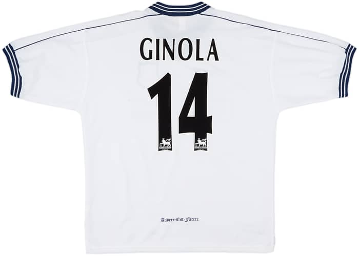 1997-99 Tottenham Home Shirt Ginola #14 - 10/10 - (L)