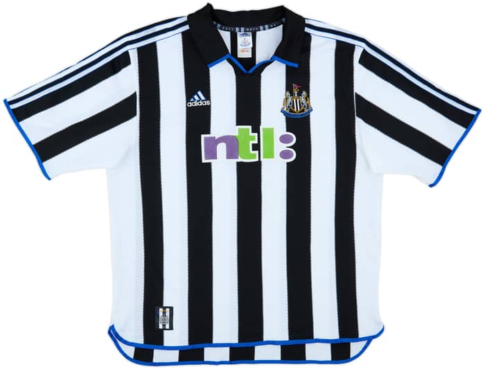 2000-01 Newcastle Home Shirt Shearer #9 - 8/10 - (XXL)