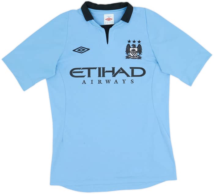 2012-13 Manchester City Home Shirt Toure Yaya #42 - 9/10 - (S)