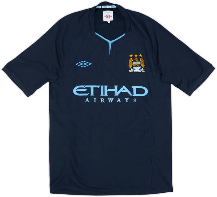 2010-12 Manchester City Away Shirt Silva #21 - 9/10 - (S)