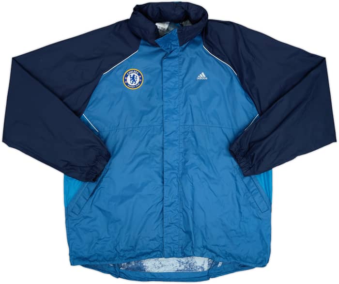 2006-07 adidas Hooded Rain Jacket (Chelsea) - 4/10 - (XL)