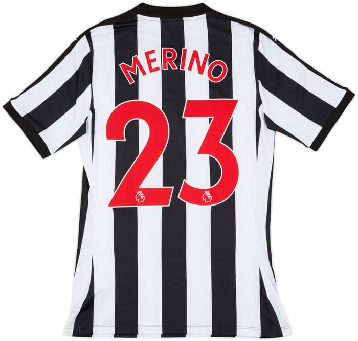 2017-18 Newcastle Player Issue (ACTV Fit) Home Shirt Merino #23 - 10/10 - (L)