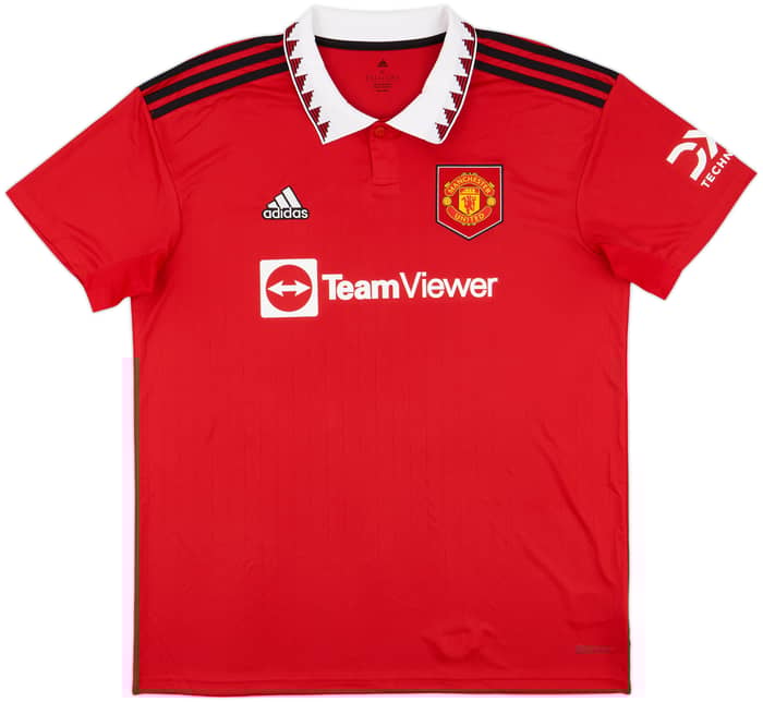 2022-23 Manchester United Home Shirt Eriksen #14 - 10/10 - (XL)