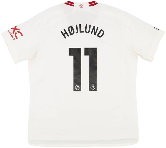2023-24 Manchester United Third Shirt Højlund #11 - 10/10 - (XL)