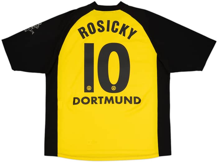 Camiseta de local del Borussia Dortmund 2001-02 Rosicky #10 - 6/10 - (XL)