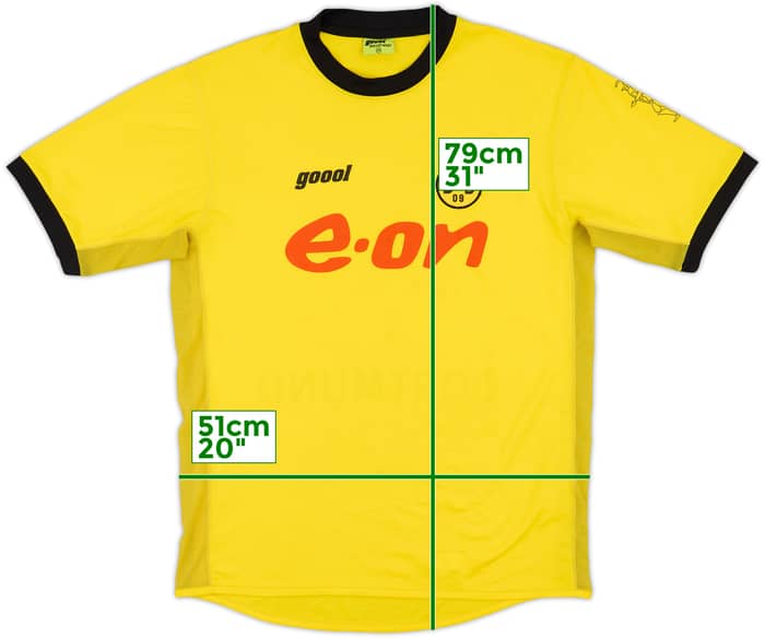 2003-04 Borussia Dortmund Home Shirt - 8/10 - (M)