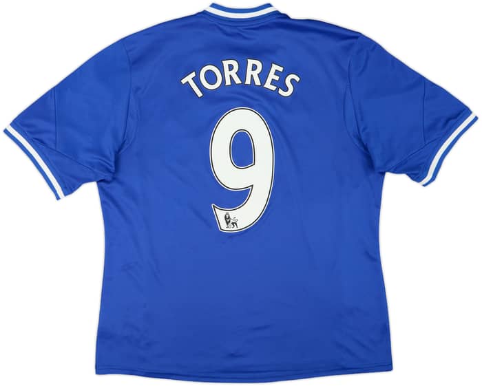 2013-14 Chelsea Home Shirt Torres #9 - 7/10 - (XL)