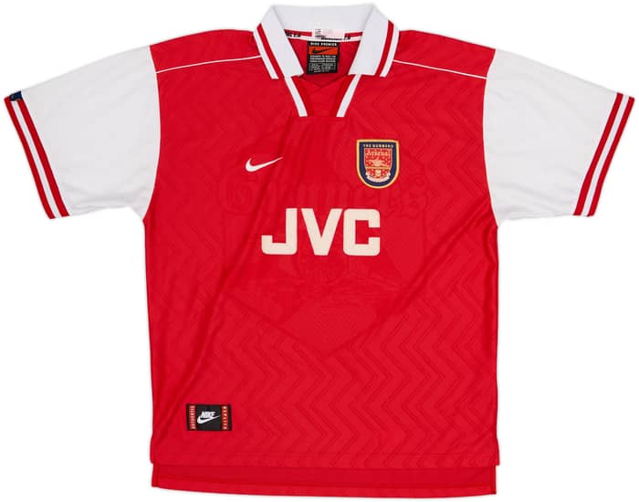 Camiseta de local del Arsenal 1996-98 Bergkamp #10 - 6/10 - (XL)