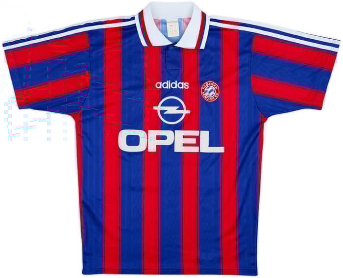 1995-97 Bayern Munich Home Shirt Klinsmann #18 - 7/10 - (S)