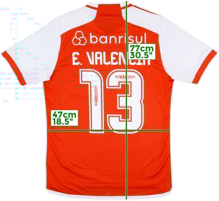 2024 Internacional Home Shirt E. Valencia #13 - 10/10 - (M)
