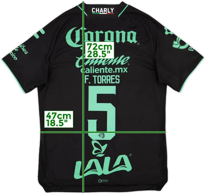 2023-24 Santos Laguna Away Shirt F.Torres #5 - 10/10 - (S)