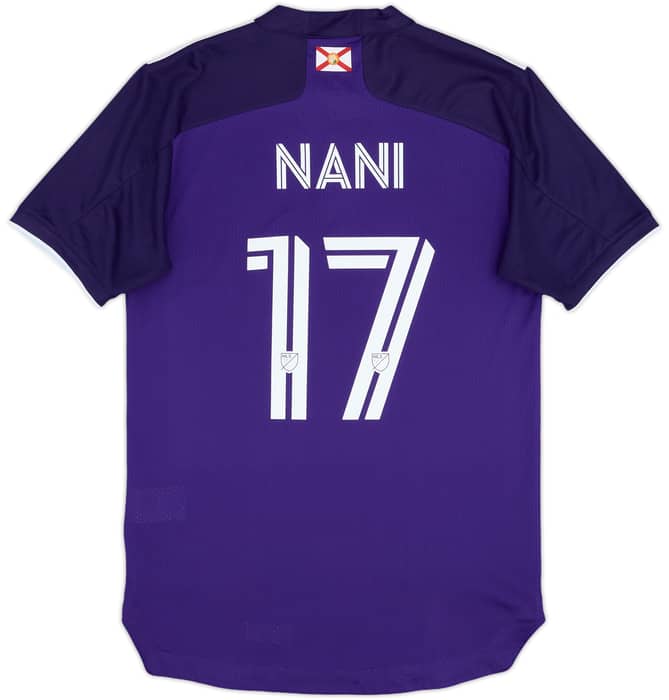 2021-22 Orlando City Authentic Home Shirt Nani #17 - 10/10 - (S)