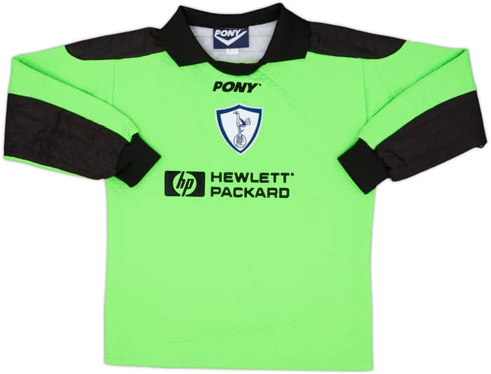 1995-96 Tottenham GK Shirt - 8/10 - (L.Boys)